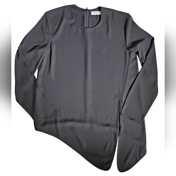 Babaton Black Tadema Tie Waist Size M - Picture 2 of 10